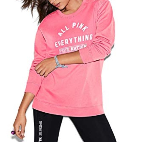 PINK Victoria's Secret Other - VS Pink Nation Campus Crew Leggings Set M